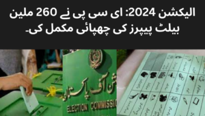 Elections : ECP completes printing of 260m ballot papers (2024)